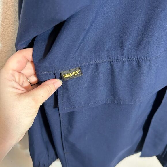 VTG Propper GoreTex Foul Weather Jacket Coat Mens M Long USA Navy Coast Guard - Picture 6 of 10